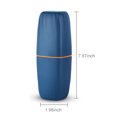 thumbnail image 2 of Mistaha Toothpaste Holder Cup Portable Travel Container Electric Case Flosser Storage Organizer Case Dual Mugs Toothpaste Holder, 2 of 8