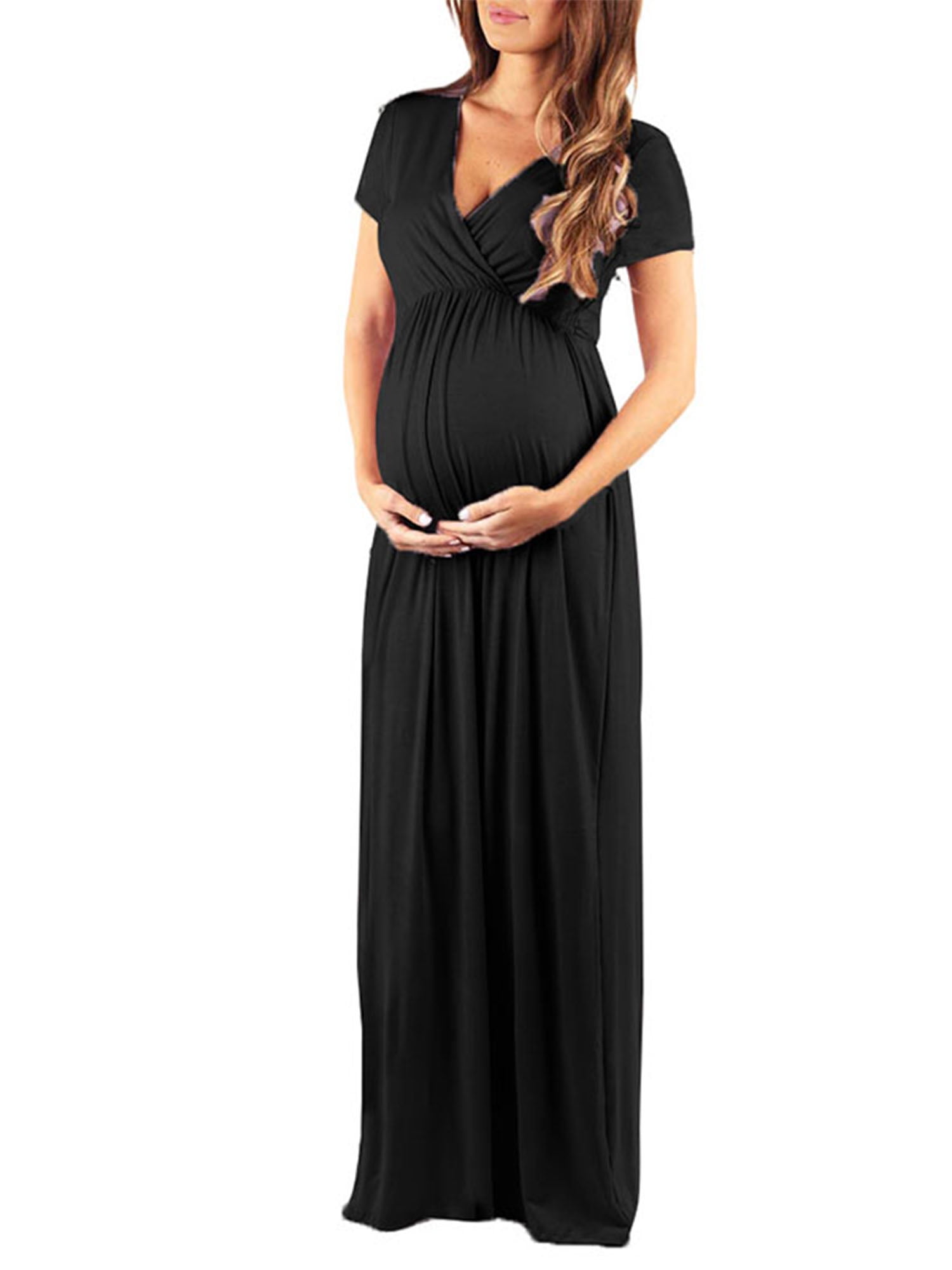 nursing maxi dress