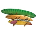 thumbnail image 7 of COR Surf Triple Surfboard Wall Rack - 3 Surfboard Storage Wooden Rack Home Wall Mount, 7 of 7