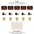 thumbnail image 6 of Big Dot of Happiness Red Carpet - Movie Night Party Centerpiece Sticks - Table Toppers - Set of 15, 6 of 7