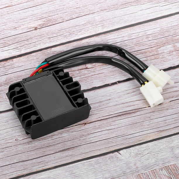Regulador Rectificador De Voltaje De Motocicleta De 6 Cables DC12V ANGGREK Apto Para Scooter GY6 50cc 125cc 150cc 200cc 250cc Accesorios