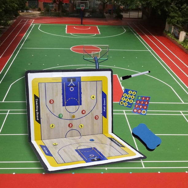 Junta de entrenadores,Tablero de entrenamiento de baloncesto Pizarra grande grande,Entrenadores Portapapeles Práctica De Béisbol Baloncesto,Tablero de plan de estrategia portátil con