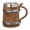 Type H, variant on SDFGTstore Sturdy Resin And Nonrust Steel Retro Design Beer Cup For Outdoors Gatherings