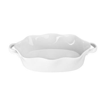 BIA Cordon Bleu 2.75 Qt. Ruffled Edge Oval Baker