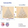 thumbnail image 2 of Mosaflare Christmas Tree Pearl Diamond Painting Kit for Adults, DIY Pearl Diamond Art for Home Decor, 12×12 inch HD Canvas, 2 of 8