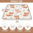 thumbnail image 4 of WOBOGO Cute Fox Baby Playmats Extra Large Waterproof Rollable Activity Pads for Toddlers 50×50inch, 4 of 7