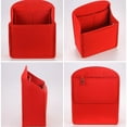 thumbnail image 4 of Toystoory Mini organizador de mochila de fieltro de alta resistencia y durabilidad para un organizador de mochila de fieltro duradero Almacenamiento y organización del hogar Gris oscuro l, 4 of 6