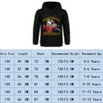 thumbnail image 2 of Boys Girls CR7 Cristiano Ronaldo Football Star Cartoon Graphic Printed Costume Hoodies Sweatshirt Hooded Tracksuit Long Sleeve Pullover Jogging Hoody Casual Sweater Outerwear Clothes Kid Gift 4-13, 2 of 2