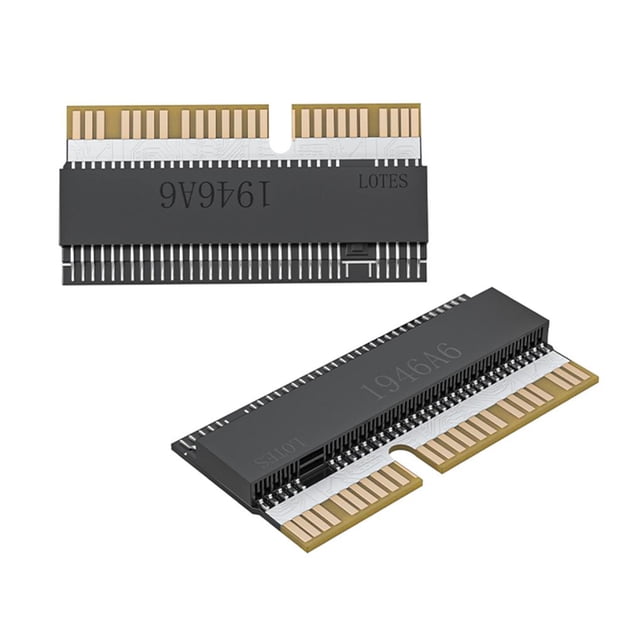 Seitruly Tarjeta adaptadora NVME M.2 SSD, tarjeta convertidora de disco duro de alta velocidad de 3000 MB/S para portátil Air/Pro 2013-2016 Estabilizadores de cámara