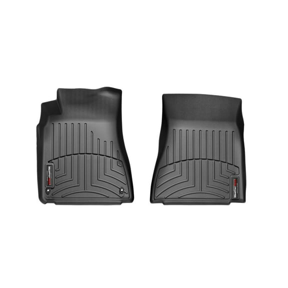 WeatherTech Custom Fit FloorLiners compatible with 2014-2014 Lexus IS - 1st Row (Driver & Passenger), Black