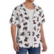 thumbnail image 2 of Fotbe Poodle Dog Camisa Estampada de Manga Corta para Hombre, Casual de Verano, Estilo Playero, Sin Arrugas-X-Large, 2 of 5