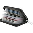 thumbnail image 1 of Leather Credit Card Holder With 26 Card Slots, 1 of 5