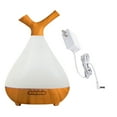 thumbnail image 1 of Wood Grain Ultrasonic Air Humidifier Essential LED Night Light LED Light Wood Grain, 1 of 8