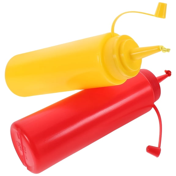 BESTSKY Pcs Tricky Seasoning Fake Ketchup Mustard Squeeze Bottles Cool Things Funny Item