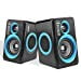 thumbnail image 4 of RECCAZR SP2040 Surround Computer Speakers with Deep Bass USB Wired Powered Multimedia Speaker for PC/Laptops/Smart Phone Built-in 4 Loudspeaker Diaphragm(Blue), 4 of 10