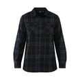 thumbnail image 2 of Burnside Men's Modern Fit Plaid Flannel Shirt with Long Sleeves, Sizes S-2XL, 2 of 5