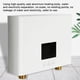thumbnail image 4 of Calentador de agua instantáneo 3KW Mini calentador de agua eléctrico sin tanque montado en la pared, 4 of 8