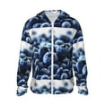 thumbnail image 1 of Fotbe Blueberry Chaqueta con Protección Solar UPF 50+ para Hombre y Mujer, Camisa con Capucha y Bolsillos-Medium, 1 of 7