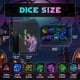 thumbnail image 5 of Juego de dados LED FONVGOGO Light Up DND con funda de carga de 7 colores, 5 of 7