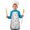 White Cow Milk, variant on White Cow Head Dot Pattern Kids Aprons for Girls and Boys,Adjustable Neck Strap Toddler Aprons for Kids Cooking Baking