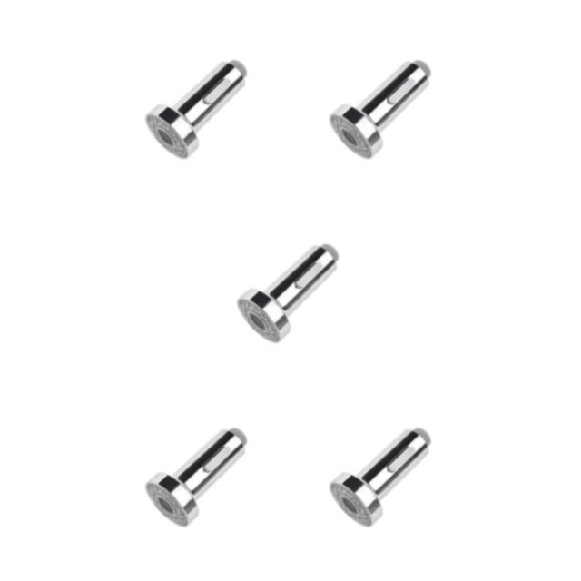 Advancent Grifo extraíble para fregadero con pulverizador, mango único de plástico cromado para el hogar, baño, cocina, accesorios, gris Type2 NO2