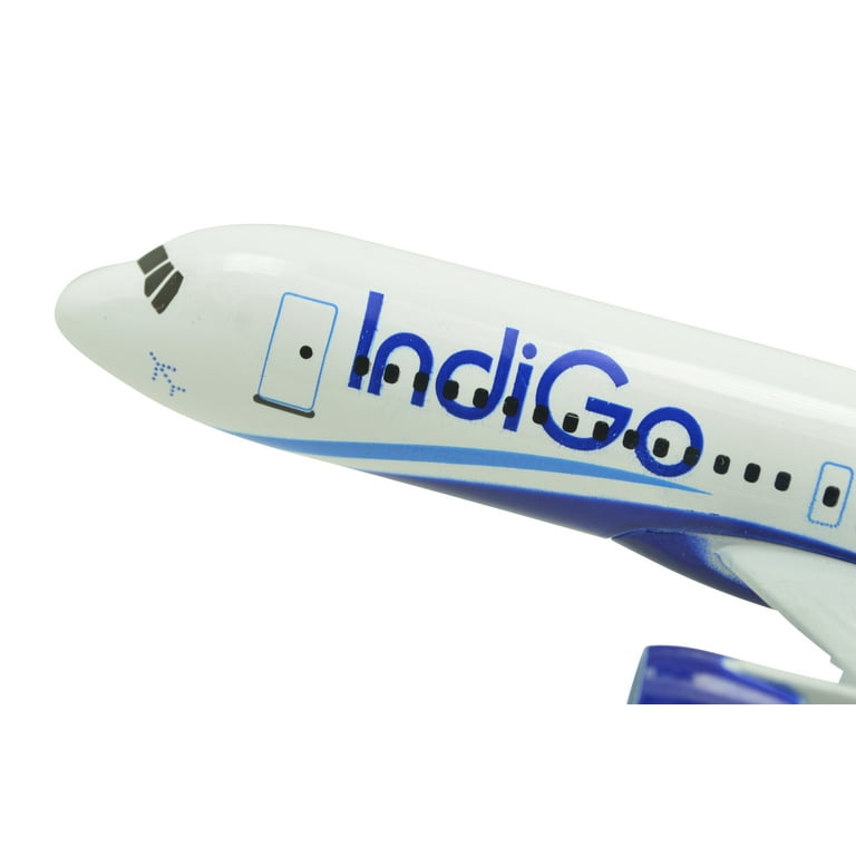 TANG DYNASTY 1 400 16cm Airbus A320 Indigo Airlines Metal Airplane Model Plane Toy Plane Model Walmart