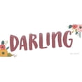 thumbnail image 2 of Marshall, Laura 18x10 White Modern Wood Framed Museum Art Print Titled - Darling, 2 of 4