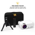 thumbnail image 2 of Kodak Flik X4 1080p Home Projector, Portable LED Projector & Home Theater up to 150”, 2 of 7