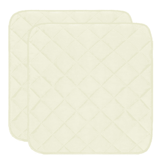 2Pcs Waterproof Incontinence Chair Pads Non Slip Absorbent Pads, Wheelchair Reusable Seat Pads Cover, Nursery Pee Pad Seat Protector, 22X21inch