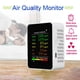 thumbnail image 3 of Detector de calidad del aire 6 en 1, PM2.5, PM10, HCHO, TVOC, CO, CO2, Monitor de formaldehído, WIFI opcional, probador de calidad del aire doméstico multifunción, 3 of 4