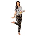 thumbnail image 3 of Disney Mickey Mouse Womens Pajama, 2 Piece Sleepwear Set, Classic Mickey, Size: Medium, 3 of 5