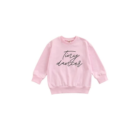 

LSFYSZD Boys Girls Pullover Loose Full-sleeve Letter Printing Sweater