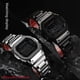 thumbnail image 4 of Para Casio G-SHOCK 3229 DW-5600 DW5600 GW-B5600 GW-M5610 Caja de acero inoxidable modificada Correa de acero Correa de reloj Bisel Correa de reloj, 4 of 5