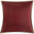 thumbnail image 3 of Nanshing Donovan 10PC Geometric Luxury Comforter Set, Burgundy, Queen, 3 of 5