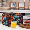 thumbnail image 6 of Lsque Colorful Blooming Flowers Print 4 Slice Toaster Cover , Kitchen Appliance Dustproof Protector , Toaster Protector Dustproof Kitchen Appliance Cover, 6 of 7