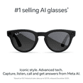 thumbnail image 2 of Ray-Ban | Meta Headliner (Gen 2) - Matte Black, Polarized Gradient Graphite lenses, 2 of 7