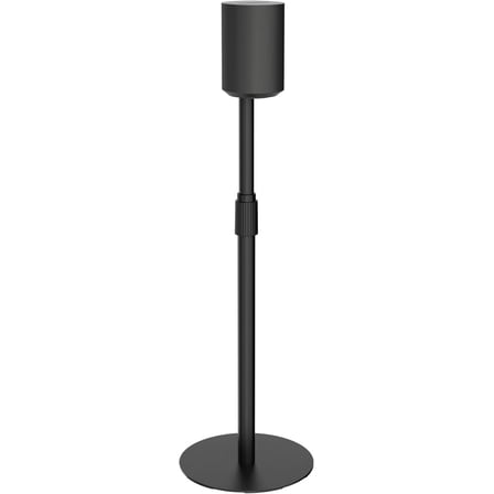 Speaker Stand Compatible with SONOS Era 300 and Era 100, Height Adjustable up to 42.6'', Floor Stand with Cable Management, Speaker Mount, Black, 1 Pack
