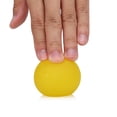 thumbnail image 4 of SHAR Silicone Massage Therapy Grip Ball for Hand Finger Strength Exercise Stress Relief(Yellow 15), 4 of 17