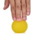 thumbnail image 4 of Pelota de masaje de silicona con agarre para ejercitar la fuerza de los dedos de las manos para culturistas, trabajadores informáticos (amarillo 15), 4 of 15