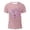 Light Pink, variant on NinXxx Men's Oversized City Print Crew Neck Loose Casual Sports Tee Pink XXXL