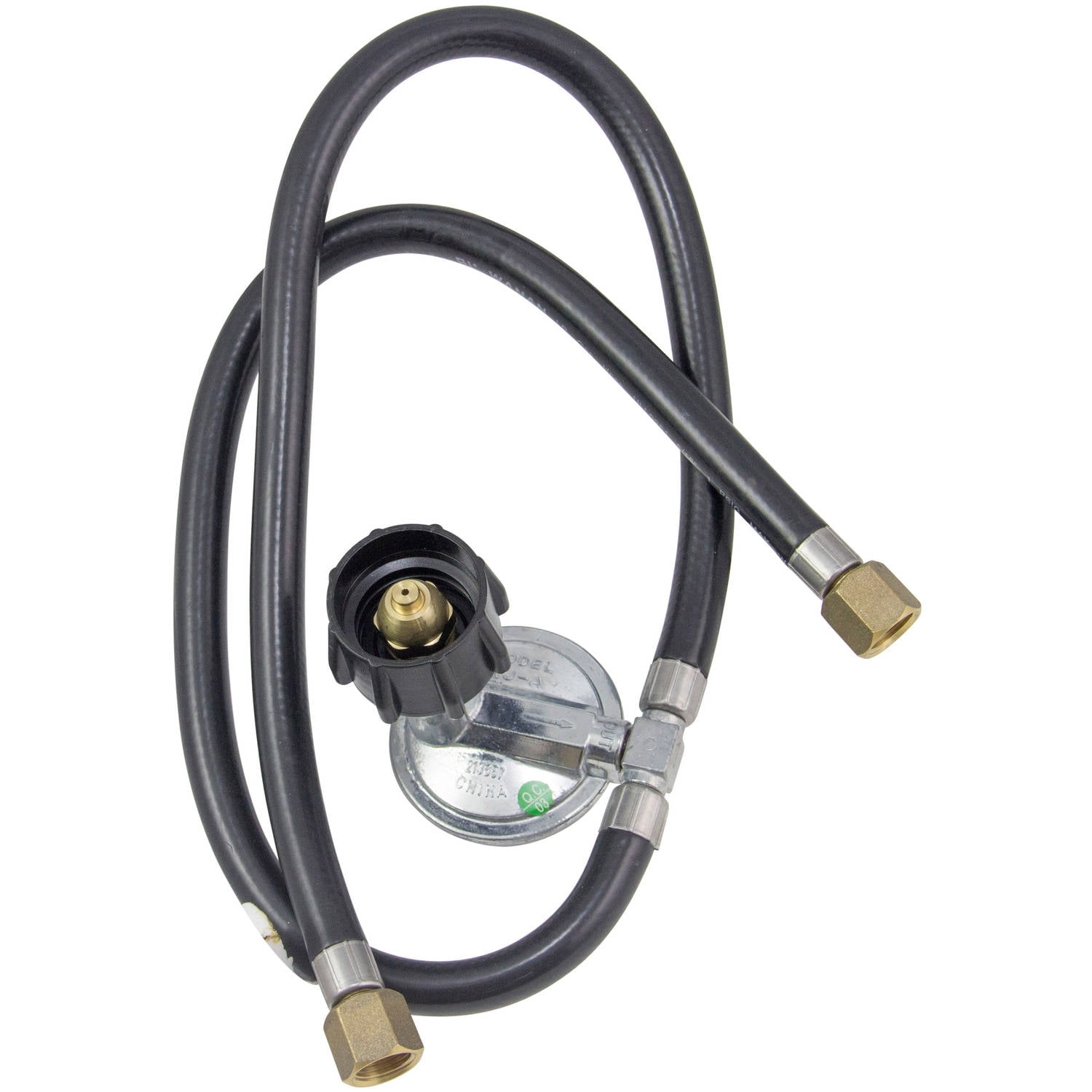 Char-Broil 4 ft four foot propane hose & adaptor  OPD valve connection 