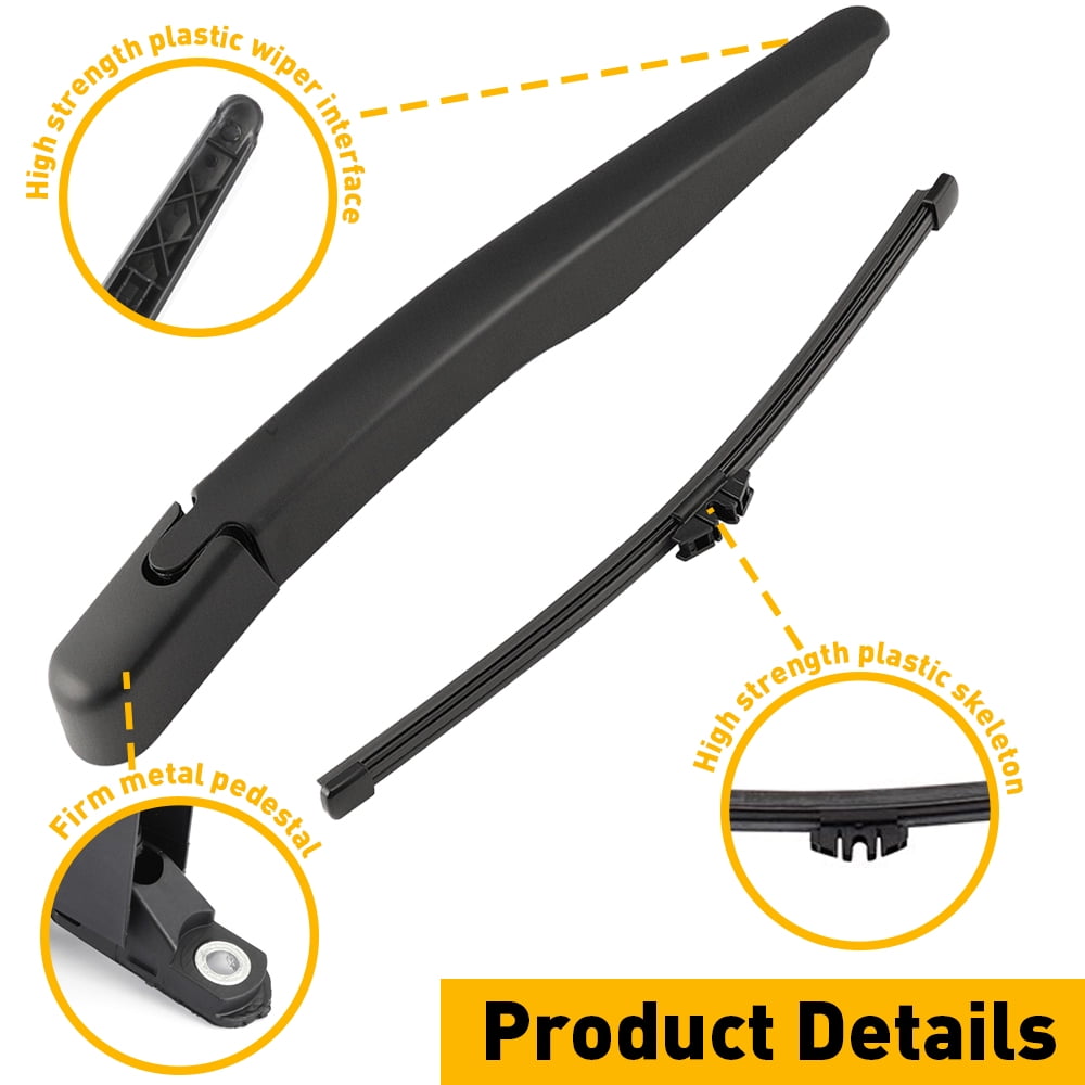 Soillar Rear Wiper Arm Assembly For Ford Escape Explorer 2011-2024 - Includes Blade - View #6