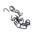 thumbnail image 4 of Ganchos montados en la pared 20 piezas Ganchos de pared Gancho pequeño de un solo orificio negro para colgar collares Abrigos Cinturones Bolsos Llaves Tazas Toallas, 4 of 14