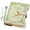 Green, variant on ink Locked Journal with Heart Lock, 360 Pages Embossed Leather Diary with Keys, B6 Size Lined Notebook with Card Slots for Women, Writing Gift