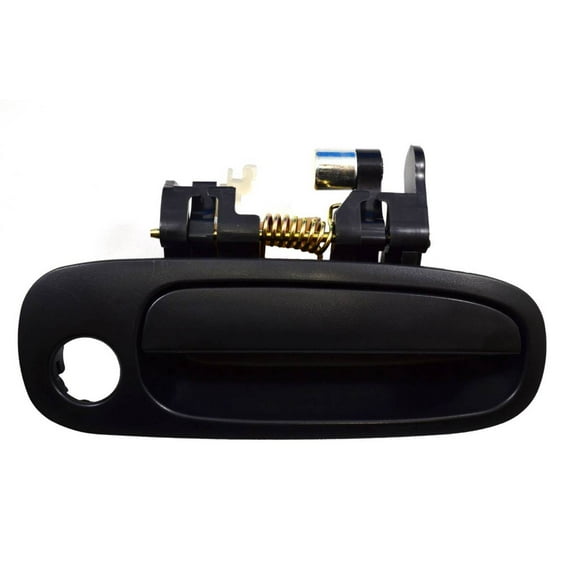PT Auto Warehouse TO-3199A-FR - Outer Exterior Outside Door Handle, Textured Black - Passenger Side Front Fits select: 1998-2002 TOYOTA COROLLA, 1998-2002 CHEVROLET GEO PRIZM