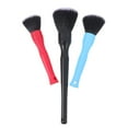 thumbnail image 4 of Miangastore Brosses de Détail Ergonomiques Rouges PP 3 Pcs 6.3x1.9x1.2in, 4 of 8