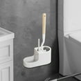 thumbnail image 6 of Vggrvlo 2 in 1 Toilet Brush and Holder Set Bathroom Deep Cleaning Toilet Cleaner Scrubber with Solid Handle and Durable Bristles Drip-Proof RV Toilet Brush Suitable for Various Usage scenarios., 6 of 6