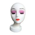 thumbnail image 6 of DOLITY Female Bald Mannequin Head 11.42inch s Holder for Hats Hairpieces, 6 of 8
