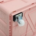 thumbnail image 3 of BESTYASH Stackable Trunk Crate Pink Waterproof Shoe Storage 1Pack, 3 of 7