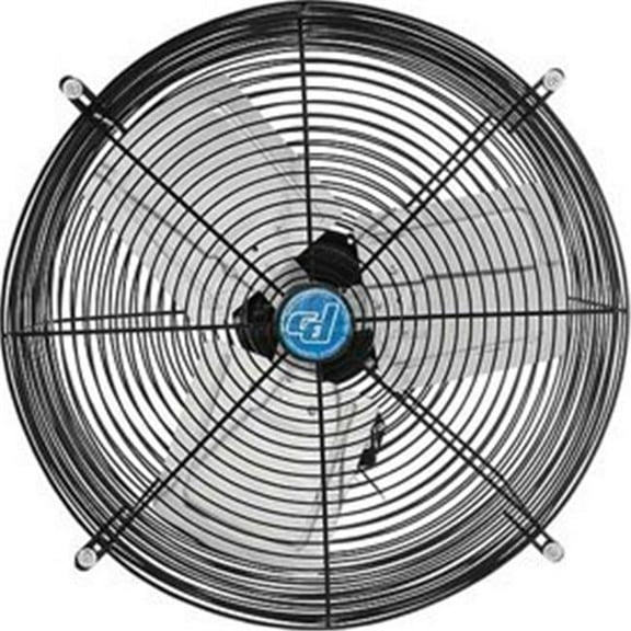 Continental Dynamics 18"" Direct Drive Exhaust Fan 1 Speed 5250 CFM 1/8 HP